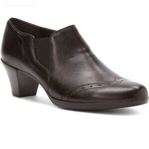 New MUNRO - Black Betsy Leather Bootie - 9.5 Wide
